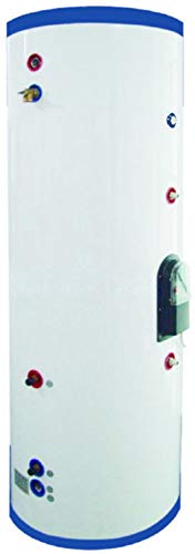 300 Liter 79 Gallon Stainless Steel Solar Hot Water Heater Tank Single Copper Coil Heat Exchanger