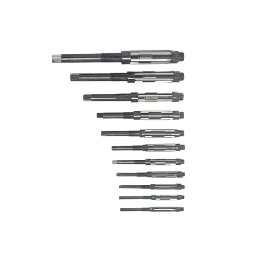 findmall 11Pcs Adjustable Reamers H4-H14 High Speed Steel Adjustable Hand Reamers 15/32 inch to 1-1/2 inch