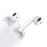 Apple AirPods Wireless Ear Buds, Bluetooth Headphones with Lightning Charging Case Included, Over 24 Hours of Battery Life, Effortless Setup for iPhone