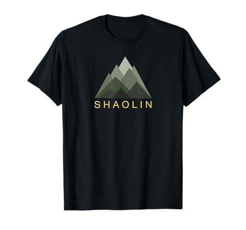 Shaolin Kung Fu Songshan Mountain T Shirt T-Shirt