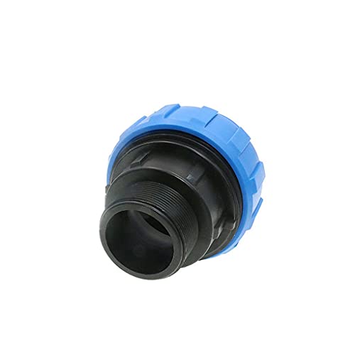 MYCZLQL Compression Male Adapter, 20mm-63mm Plastic Coupler Coupling Irrigation Pipe Quick Connector Fitting Flexible Joint (Size : 63mm)