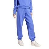 adidas Women's All SZN Fleece Loose Pants, Semi Cobalt Blue