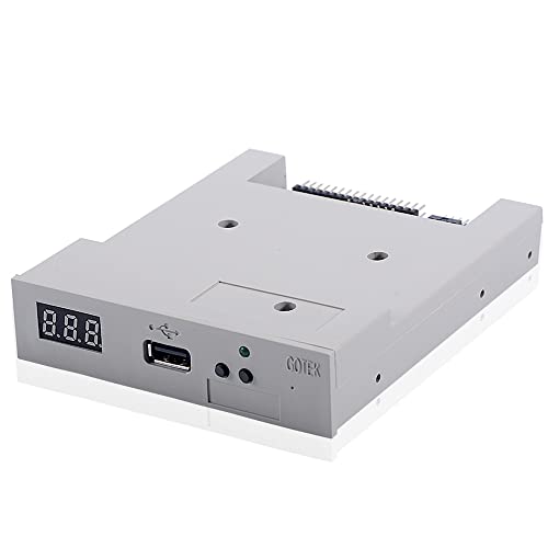 GoTEK SFR1M44-U100 3.5 Inch 1.44MB USB SSD Floppy Drive Emulator Grey