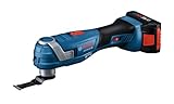 BOSCH GOP18V-34B14 18V Brushless StarlockPlus® Oscillating Multi-Tool Kit with (1) CORE18V® 4 Ah Advanced Power Battery