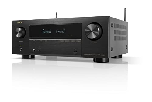 Denon AVR-X2800H 7.2 Ch Receiver - 8K UHD Home Theater AVR (95W X 7), Wireless Streaming via Built-in HEOS, Bluetooth & Wi-Fi, Dolby Atmos, DTS Neural:X & DTS:X Surround Sound