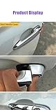 Car Exterior Door Handle Cover for Opel for Corsa D for Vauxhall for Corsa S07 07-14 Car Door Handle Cover Trim Set Styling Exterior Parts Accessories