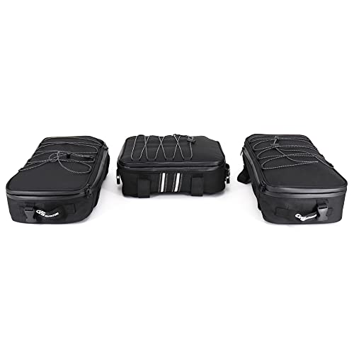 Halifu Motorcycle Top Case Waterproof Bags For BMW F800 850GS R1150GS ADV F900R XR K1600B K1600GT/L G310GS R1200 1250 RT S1000XR top bag luggage (3 bags - a set)