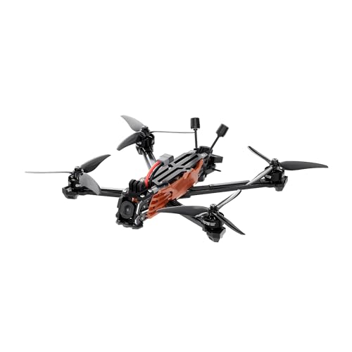 GEPRC Vapor-D6 O4 Pro FPV Drone with O4 Air Unit Pro Integration - Carbon Fiber Racing Quadcopter, Anti-Vibration Design, Long Flight Time, Cinematic HD Footage (ELRS 2.4G with GPS)