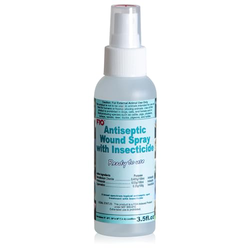 F10 Antiseptic Wound Care Spray for Reptiles, Birds, Small Animals & Exotic Animals, Antiseptic Pain Relief Spray & Prevents Infection - 100ml