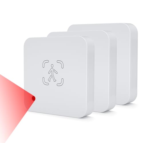 eMylo WiFi Human Presence Sensor 3 Packs WiFi Millimeter Wave Radar Detection Sensor Movement Detector Compatible with TUYA/Smart Life(2.4 GHz Wi-Fi Required)