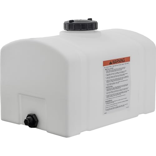 RomoTech 82123899 Polyethylene Domed Reservoir Water Tank, 26 gallon, Made In The USA Poly Tank For Water and Non-Flammable Liquids, Rust and Corrosion Proof