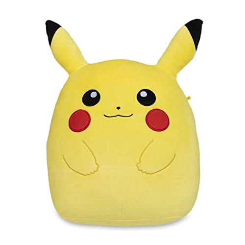 Squishmallows 20-Inch Pika Plush - Add Gengar to Your Squad, Ultrasoft Stuffed Animal Large-Sized Plush Toy, Official Kellytoy Plush (Pika, 20 Inch) (SQPG23)