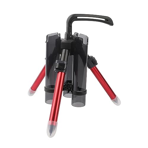 Fishing Rod Holder 3-Tude,Portable Fishing Rod Holder Fishing Pole Stand Holds Vertical Rod Rack Up to 3 Rods, Outdoor Fishing Gear Equipment Organizer,Safely for All Fishing Rods or Combos