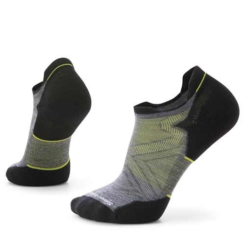 Smartwool Men's Run Targeted Cushion Low Ankle Socks - Medium Gray - X-Large