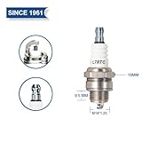 4PK TORCH L7RTC Spark Plug Replace for Champion 859/RCJ7Y 863/RCJ8Y 852/RCJ6Y 853/CJ7Y 848/CJ8Y 858/CJ6Y, for NGK 6703/BPMR7A BPM7A BPMR6A, for BOSCH WSR5F 7547/WSR6F, for DENSO W22MPR-U, OEM