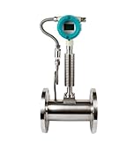 RWRAPS 304SS Vortex air Flow Meter with Compensation for Liquid and Compressed Air RS485 Heated Steam