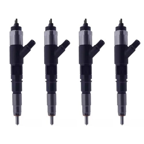 Nayuank 4pcs Fuel Injector 5344766 295050-2200 2950502200 Fits For Cummins Engine QSF3.8 ISB4.5