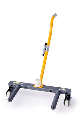 WINNTEC Rolling Wheel Dolly for Changing Car, Truck, Skid Steer, ATV, and Trailer Tires, Tire Lift for Large and Small Vehicles, 3 Roller Positions, 485 Pound Capacity
