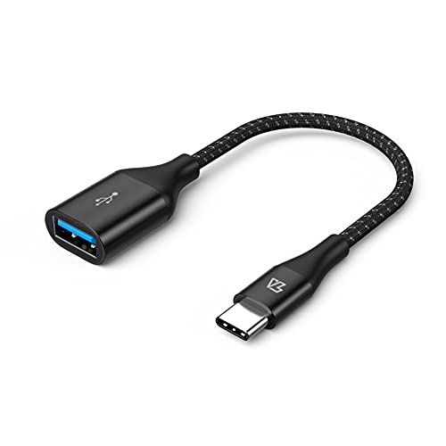 TeleAdapt USB C to USB Adapter 3.1, USB C OTG Adapter, 10Gbps USB Type C to USB Adapter, USB-C to USB-A Female OTG Cables Compatible for New MacBook Pro, iPad Air 2020, Galaxy S20/S10/S9/S8