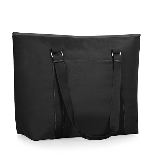 ONIVA - a Picnic Time brand - Tahoe XL Tote Cooler Bag - Soft Cooler Bag - Picnic Cooler, (Black)