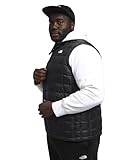 THE NORTH FACE Men's ThermoBall Eco Vest 2.0 (Standard and Big Size) - PFAS Free, TNF Black-NPF, Large