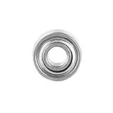 uxcell 20pcs MR52ZZ 2mmx5mmx2.5mm Double Shielded Miniature Deep Groove Ball Bearing