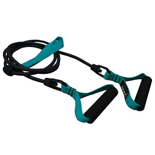 FINIS Dryland Cord - Resistance Training Exercise Bands to Improve Strength and Flexibility - Resistance Stretch Bands for All Ages and Abilities - Medium, Green