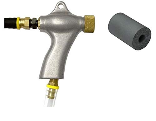 Sand Blast Suction Cabinet No. 4 Gun Assembly,1/8" Air Jet, Includes 1/4" (#4) Tungsten Carbide Nozzle