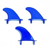 WAVESTORM 4.5in Bolt Thru Fin Set // Fin Set for Bolt Through Surfboards