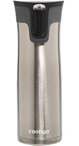 Contigo West Loop Stainless Steel Travel Mug with AUTOSEAL Lid, 24oz., Stainless Steel
