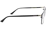 Gucci Web GG0756OA 001 Eyeglasses Men's Black Full Rim Square Optical Frame 56mm