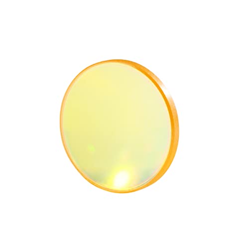 LD-Teemm CO2 Laser Focus Lens, 25.4mm Laser Focal Lens Laser Mirror, CVD ZnSe Lens (1pcs) for CO2 Laser Cutting Engraving 40W-300W Machine, Diameter(Dia.) 25.4mm/ 1", Focal Length(FL.) 127mm/5"