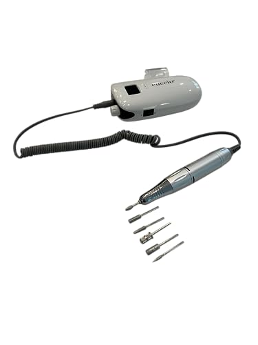 Warren London MaxPro 35K Dog Nail Grinder – 35,000 RPM Pro-Grade E-File w/ 6 Diamond & Sanding Bits, Quiet Low-Vibration Motor, Reversible Rotation, Corded/Cordless USB Fast-Charge