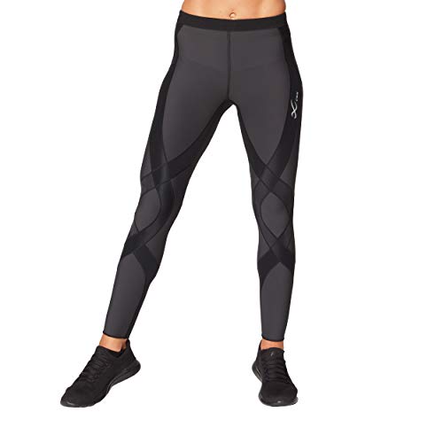 CW-X Women's Endurance Generator Insulator Thermal Compression Tights, Base Layer Leggings for Skiing and Snowboarding, Black, Medium