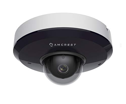 Amcrest ProHD 1080P PTZ Camera Outdoor, 2MP Outdoor Vandal Dome IP PoE Camera (3X Optical Zoom) IK08 Vandal-Proof, IP66 Weatherproof, Night Vision up to 49ft, Pan/Tilt (IP2M-866EW) (White) (Renewed)