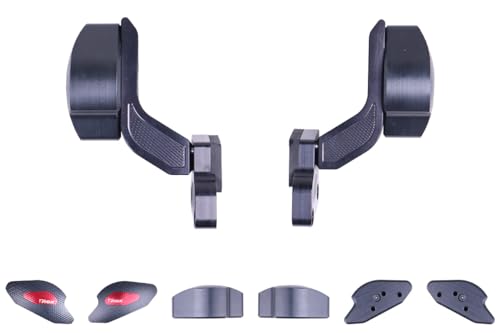 T-Rex Racing No Cut Frame Sliders Compatible with Honda 2002-2020 VFR800 Interceptor - Red