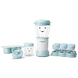 NutriBullet NBY-50100 Baby Complete Food-Making System, 32-Oz, White, Blue, Clear