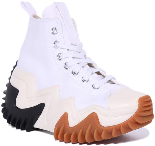Converse Run Star Motion (White Black Gum Size 5.5 US Men/7 US Women)