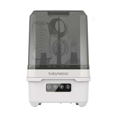 Baby Brezza Portable Baby Bottle Sterilizer Dryer for Travel - Compact Mini Sterilizer Fits Bottles, Pump Parts and Accessories