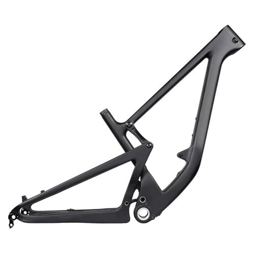 HMMXPX 150mm Carbon Suspension Frames All Mountain Full Carbon VPP Frame Boost 148x12mm(Black Matt,M)