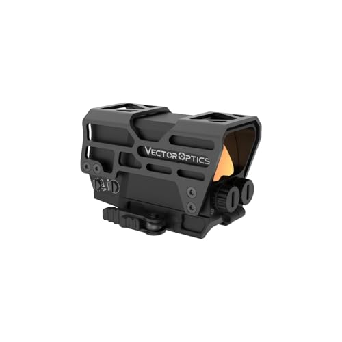Vector Optics 1x31x26 Extra Large Enclosed Red Dot Sight w/Shroud Protection, Reflex Illuminated 3MOA Red Dot, Quick Detach Mount，Motion Awake, Designed for AR AR15 M4 MSR Platform, SCRD-67