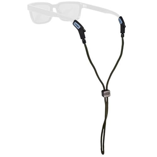 Chums 3mm Ripcord Rope Sunglasses Retainer & Glasses Strap for Men & Women (Olive)