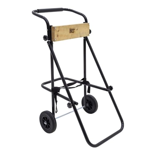 Outboard Boat Motor Stand 15 to 30 HP Engine 130 lb Capacity with Folding Handle