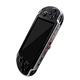 DREAMHAX X7 Plus Handheld Game Console with Preload 10000 Games, Portable Video Games Support HDMI Output & Double Player, Classic Arcade Retro Game Player Gameboy Gift Present (4.3" Screen Black )