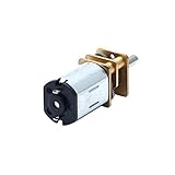 Augiimor 2PCS DC 6V 30RPM Speed Reduction Motor N20 3mm Shaft Mini Metal Gearwheel Gear Motor with Full Metal Gearbox Micro Motor