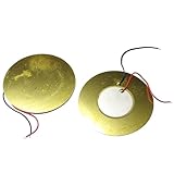 10pcs 50MM Piezoelectric Piezo Ceramic Wafer Plate Sounder Sensor Dia 50MM for Buzzer Loudspeaker