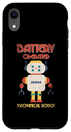 iPhone XR Battery Operated Mechanical Robot Design For Robot Engineer Case