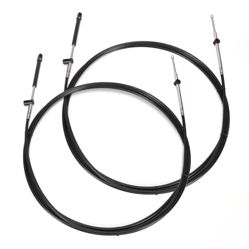 15FT Throttle and Shift Cables For Mercury Outboard Motor 2pcs Outboard GEN I Throttle Cable 33c