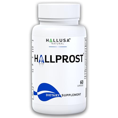 Hallusa Natural Próstata Inflamada - Prostatitis - Pastillas para la próstata - HALLPROST 60 CAPSULAS