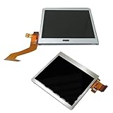 2023 New Replacement LCD Screen Display Compatible for Nintendo DS Lite DSL NDSL, Top Bottom Lower Screen Display